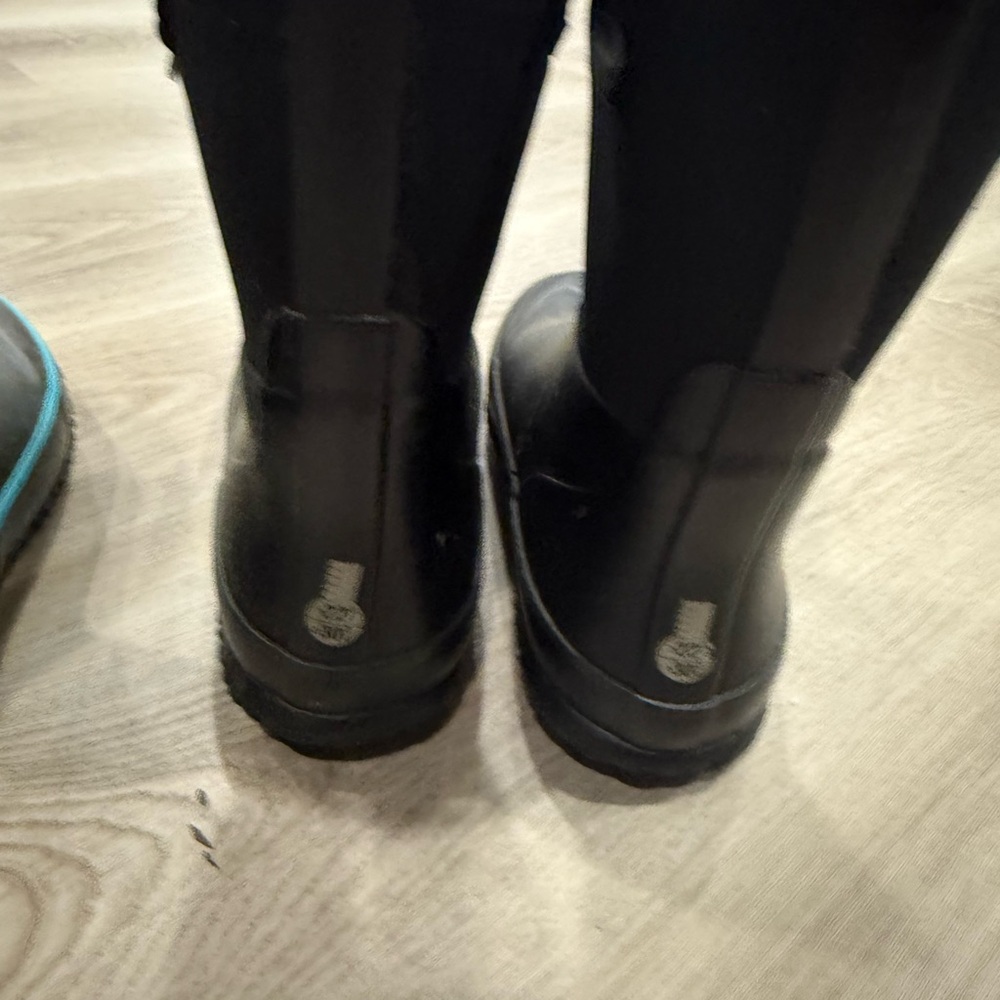 Bogs Black Kids Rain & Snow Boots